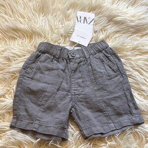 Zara kids boy’s linen shorts